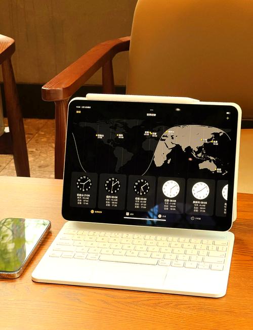 iPad妙控鍵盤 咖啡店的時(shí)尚配件與生產(chǎn)力搭檔